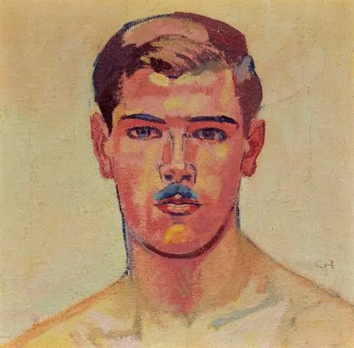 CUNO AMIET — Bildnis von Hans Adam. 1912. — Koller Auktionen