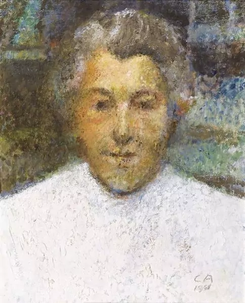 CUNO AMIET — Frau J.B.Lamprecht, 1961. — Koller Auktionen