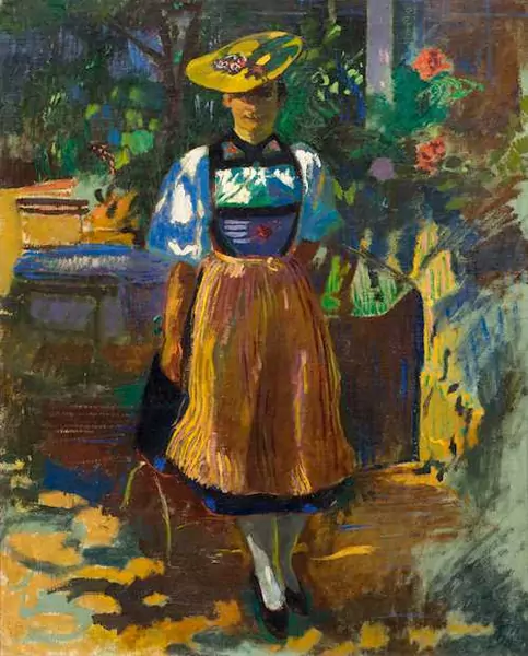 CUNO AMIET — Bernerin. 1926. — Koller Auktionen