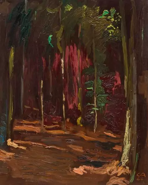 CUNO AMIET — Der Wald. 1946. — Koller Auktionen