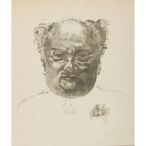 Cuno Amiet — "Bildnis Prof. Dr. Arthur Weese".