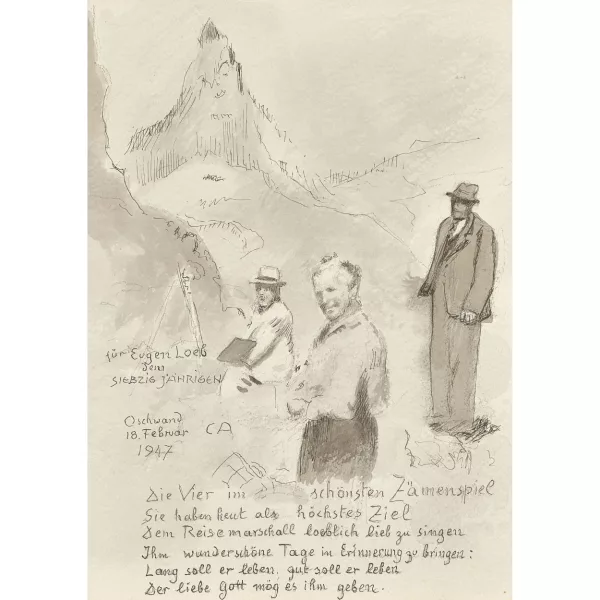 Cuno Amiet — "Die Vier im schönsten Zämenspiel....".
