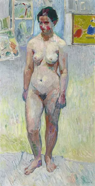 CUNO AMIET — Kleiner Akt. — Koller Auktionen