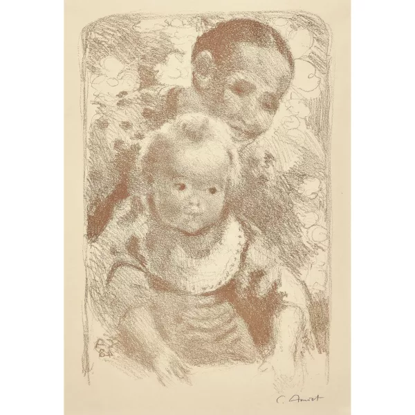 Cuno Amiet — "Mutter und Kind".