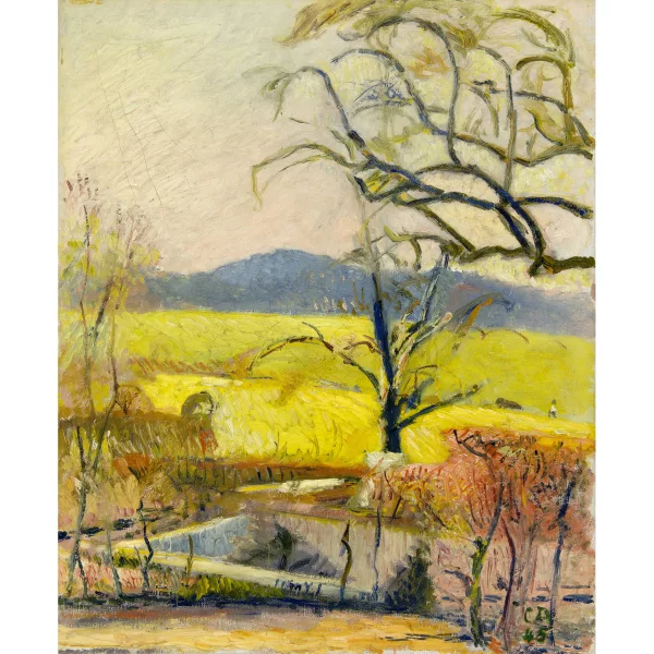 Cuno Amiet — Vorfrühling mit Baum