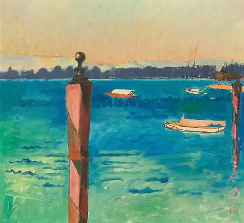 CUNO AMIET — Thunersee. 1931. — Koller Auktionen