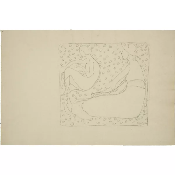 Cuno Amiet — Studie zu "Die gelben Mädchen"