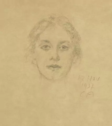 Bildnis eines jungen Mädchens, 1937