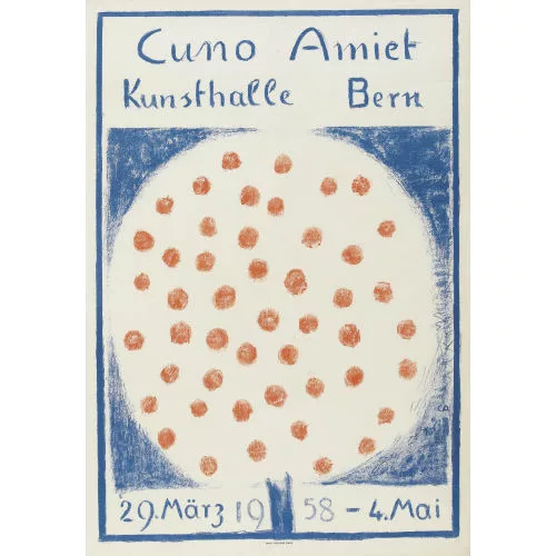 Cuno Amiet — "Cuno Amiet Kunsthalle Bern 1958".