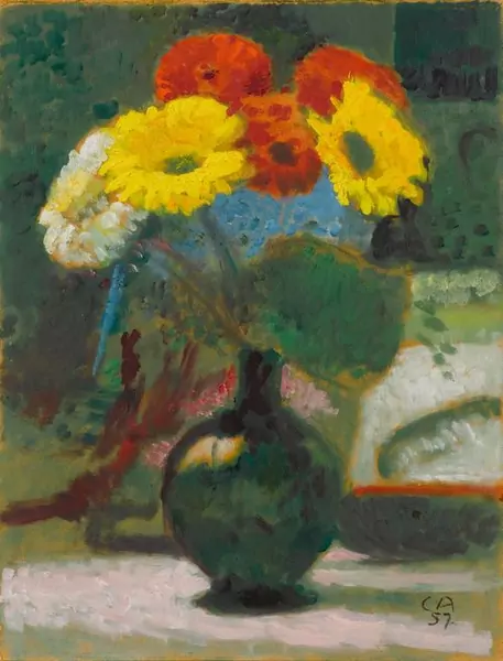 CUNO AMIET — Blumenstilleben. 1957. — Koller Auktionen