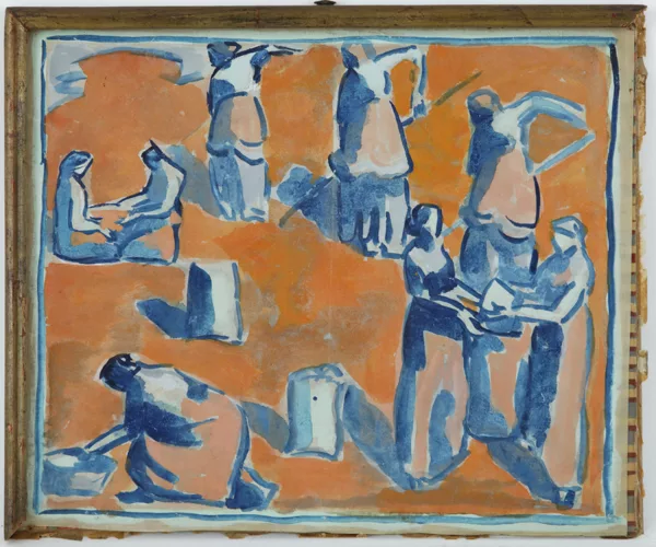 Cuno Amiet — Cuno Amiet (1868-1961), attr. à, \\Paysanne\\,