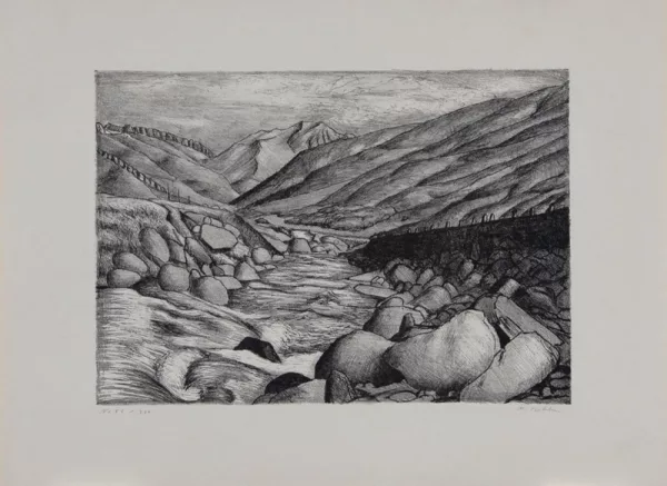 Cuno Amiet — 4 Blätter: Ritzlihorn; Tosende Aare; Steinlauenenhorn; Haslital, aus "Schönheiten der Alpenstrassen, 2. Folge", 1927