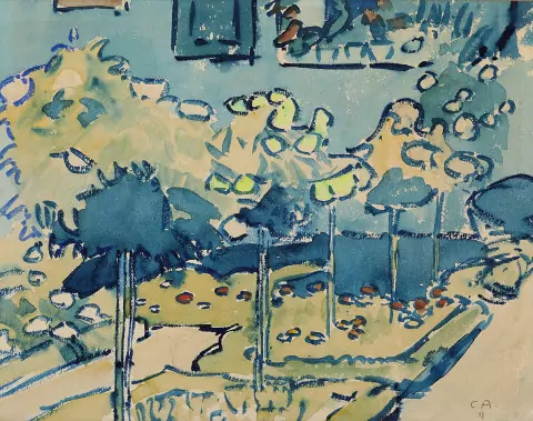 Garten, 1911