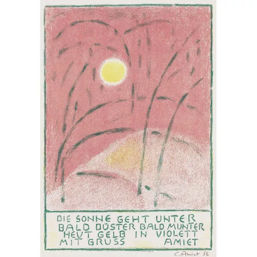Cuno Amiet — Sonnenuntergang.