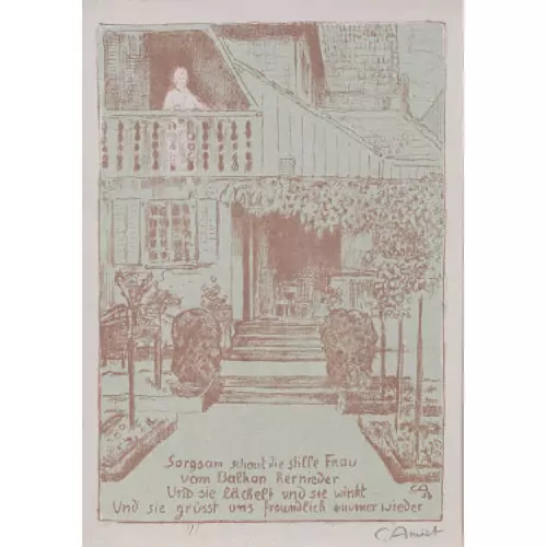 "Wohnhaus des Künstlers auf der Oschwand"