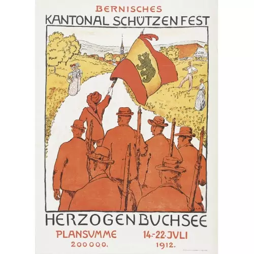 "Bernisches Kantonal Schützenfest Herzogenbuchsee 1912"