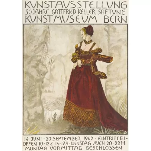 "Kunstausstellung 50 Jahre Gottfried Keller Stiftung 1942"