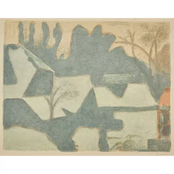 "Winterlandschaft auf der Oschwand"