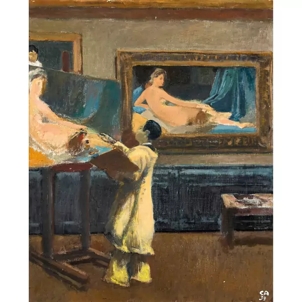 "Im Louvre"
