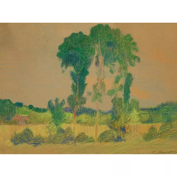 Landschaft mit Bäumen