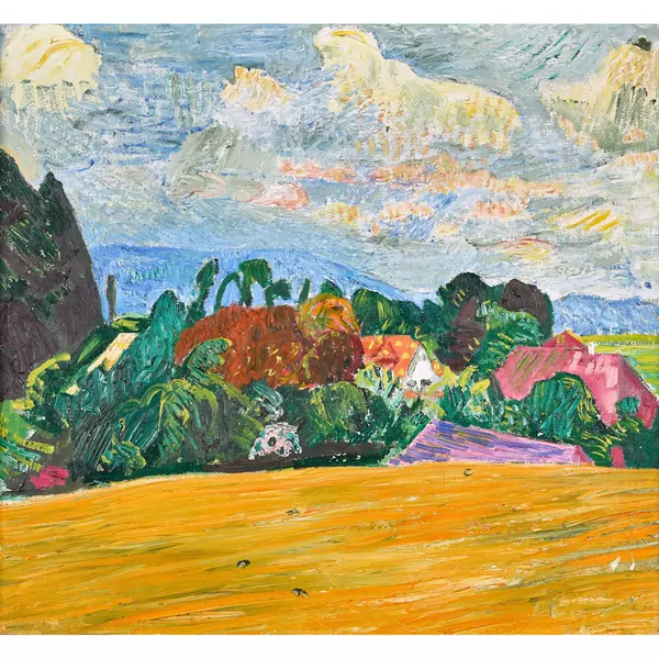 Sommerlandschaft bei Oschwand