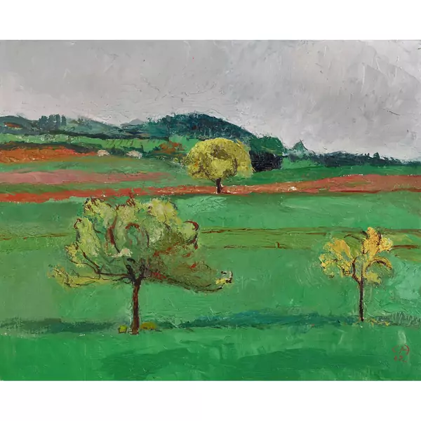 Landschaft mit Bäumen