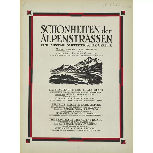 "Schönheiten der Alpenstrassen"