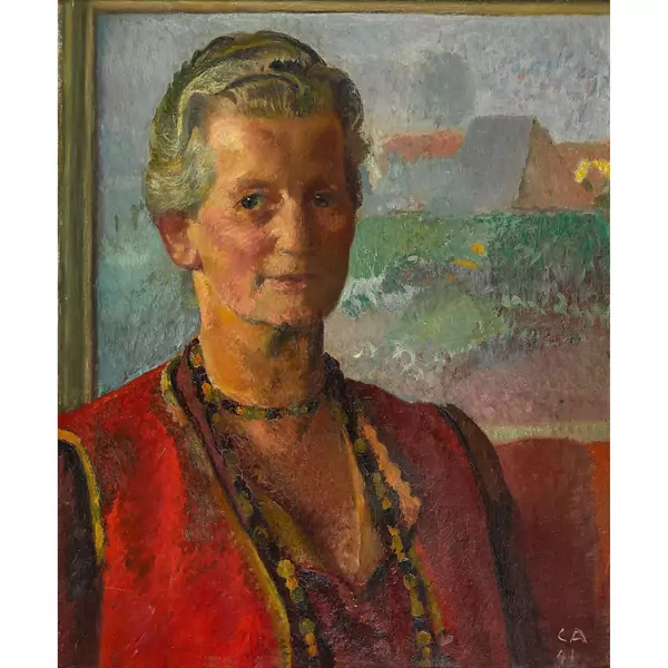 "Bildnis Anna Amiet"