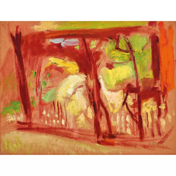 Landschaft mit Bäumen