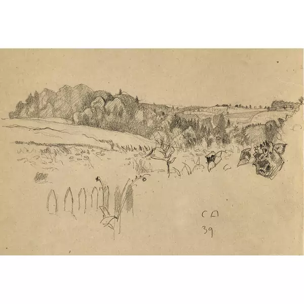 Zwei Landschaftsskizzen