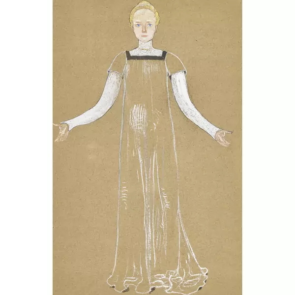 Stehende weibliche Figur
