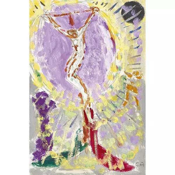 Jesus am Kreuz