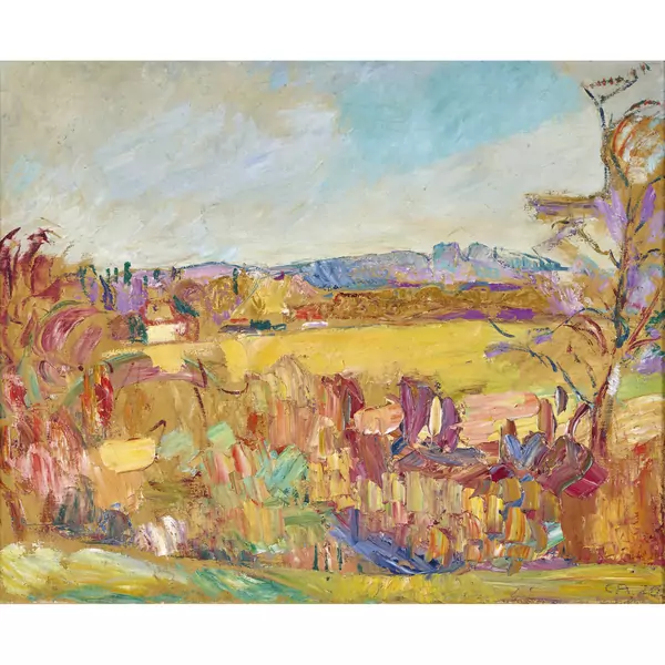 "Gelbe Landschaft"