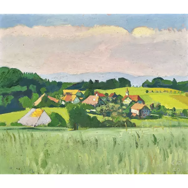Landschaft auf der Oschwand