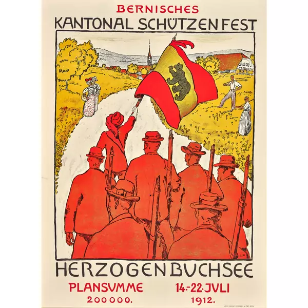 "Bernisches Kantonal Schützenfest Herzogenbuchsee 1912"