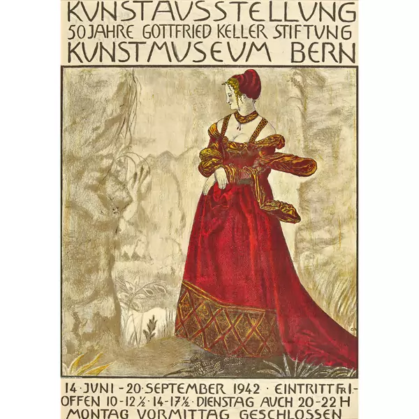 "Kunstausstellung 50 Jahre Gottfried Keller Stiftung..."