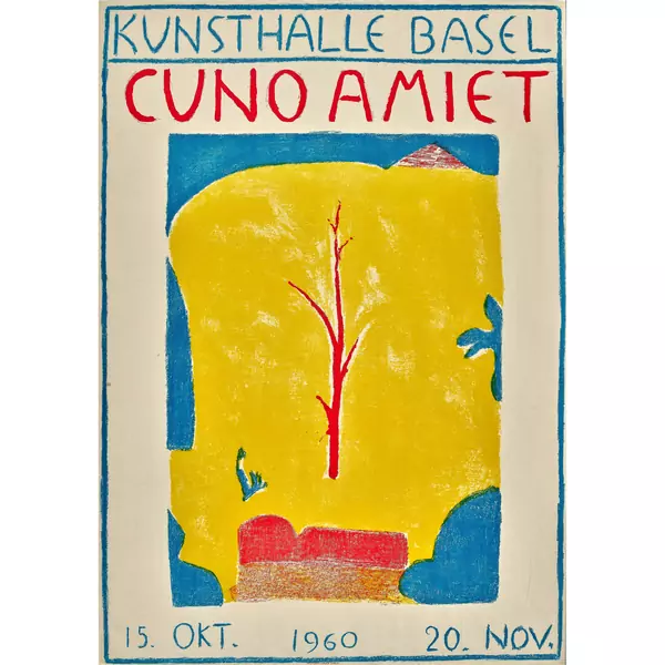 "Kunsthalle Basel Cuno Amiet 1960"