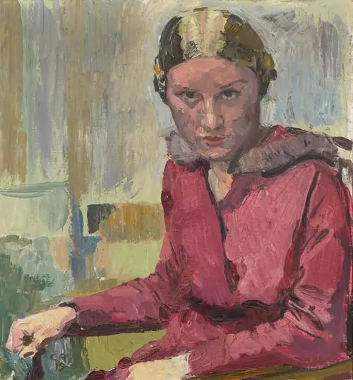 AMIET, CUNO — Portrait, probably of Hilda Trog. 1915. — Koller Auktionen