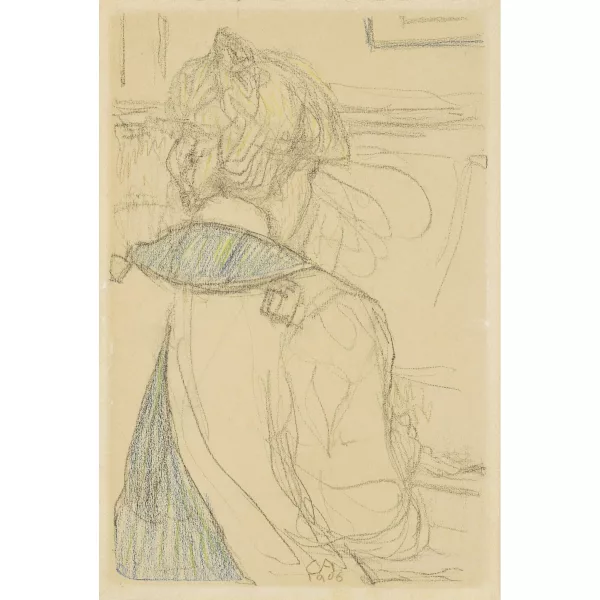 Cuno Amiet — Rückenansicht eines Mädchens