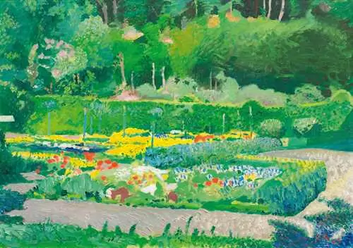 CUNO AMIET — Flower garden. 1945. — Koller Auktionen