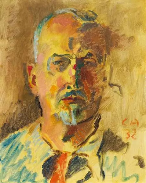 CUNO AMIET — Self portrait. 1932. — Koller Auktionen
