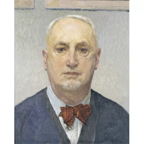 Cuno Amiet — "Selbstporträt".