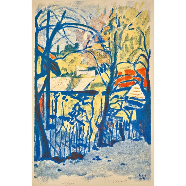 Cuno Amiet — "Frühling im Garten".