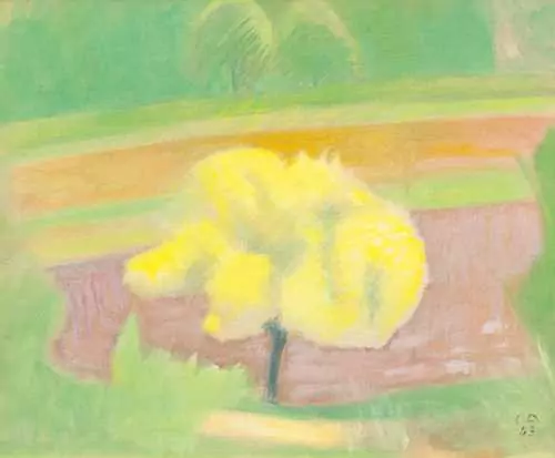 CUNO AMIET — The yellow tree. 1943. — Koller Auktionen