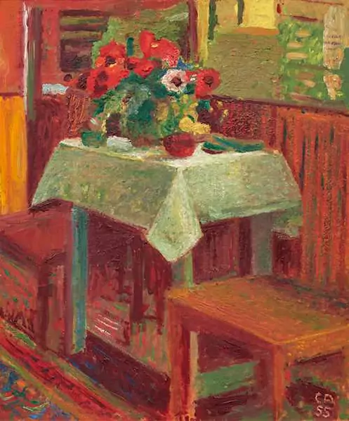 CUNO AMIET — Interior. 1955. — Koller Auktionen