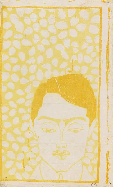 Cuno Amiet — Kopf Curt Blass