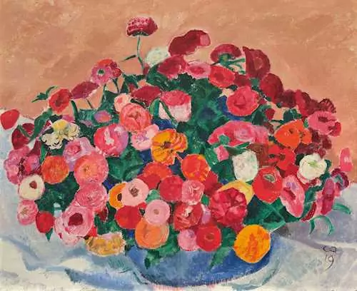CUNO AMIET — Still life with flowers. 1919. — Koller Auktionen