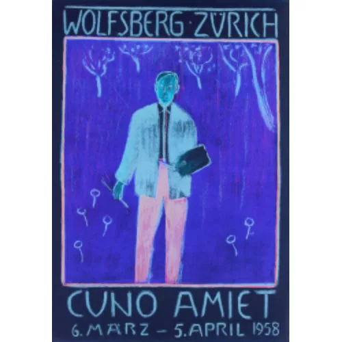 Cuno Amiet — "Wolfsberg Zürich Cuno Amiet 1958".