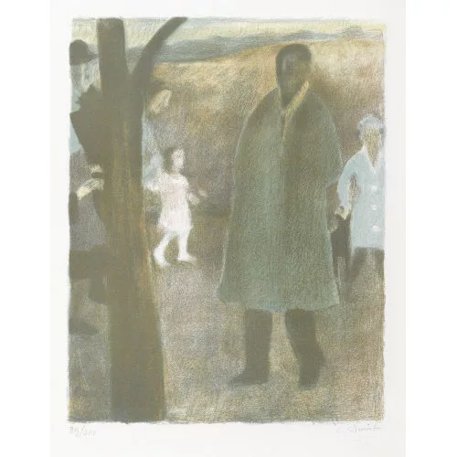 Cuno Amiet — "Der Spaziergang".