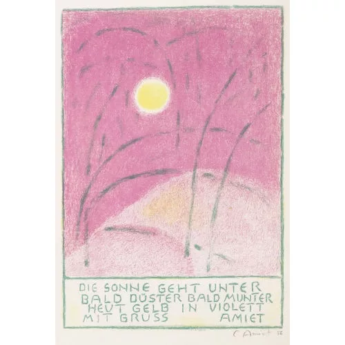 Cuno Amiet — "Sonnenuntergang".